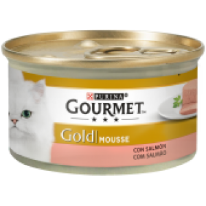 Gourmet Gold Mousse Salmão 85gr